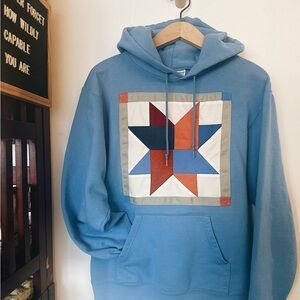 Champion Light Blue Hoodie
